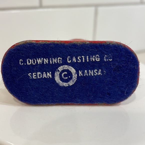 Vintage KU Jayhawks paperweight | 1960’s C. Downing Casting Co | Sedan Kansas - Picture 6 of 6